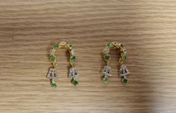 Bangles Green & White for 4 inch Laddu Gopal